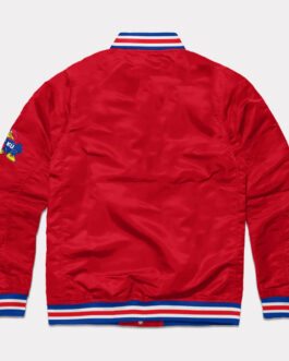 Kansas Jayhawks Script Red Jacket