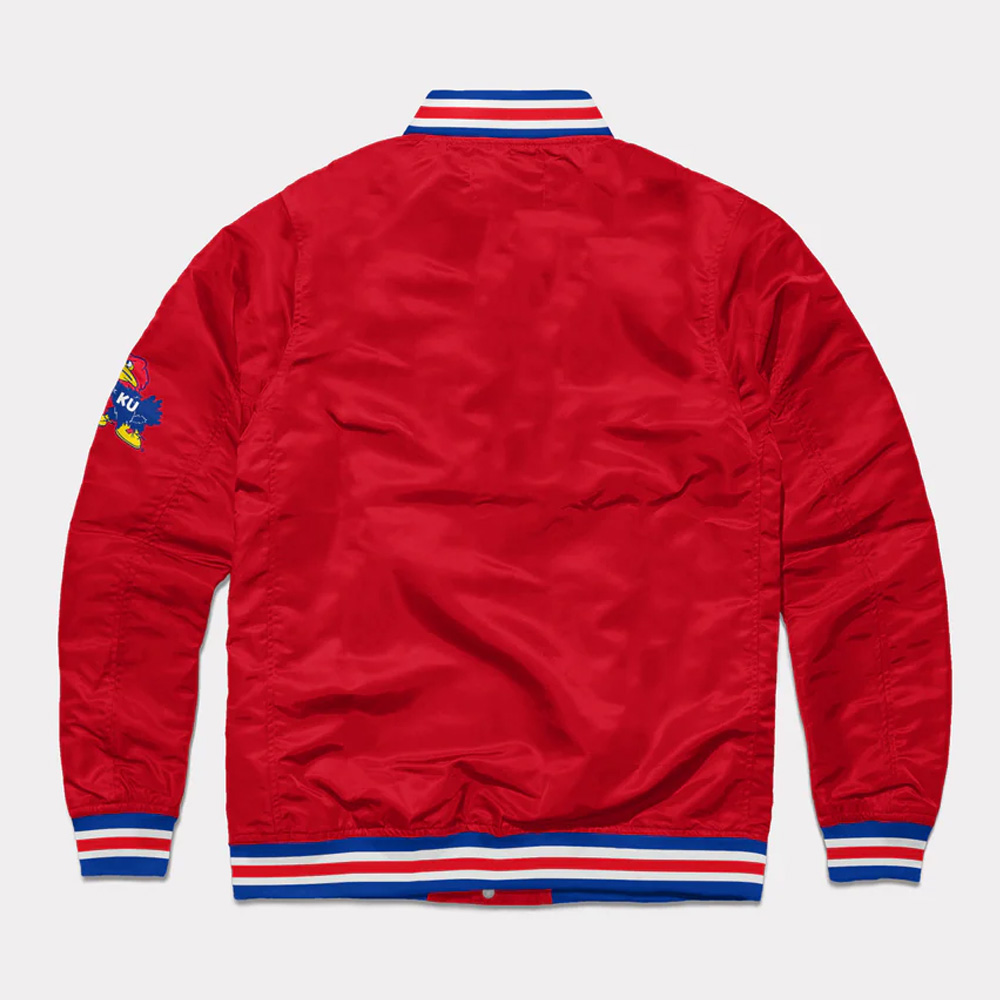 Kansas Jayhawks Script Red Jacket - Image 2