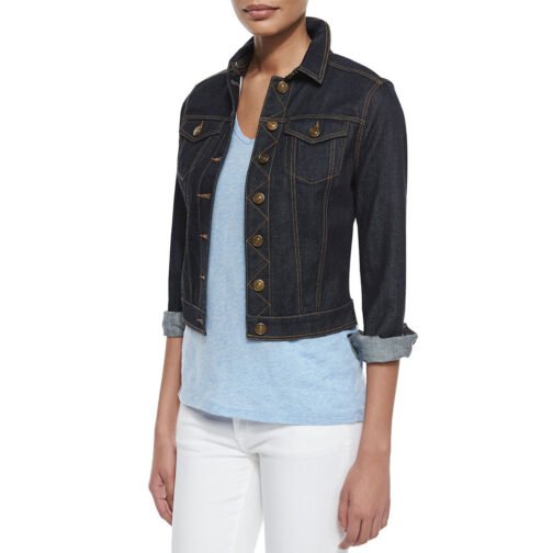 HTGAWM Season 2 Karla Souza Denim Jacket - Image 4