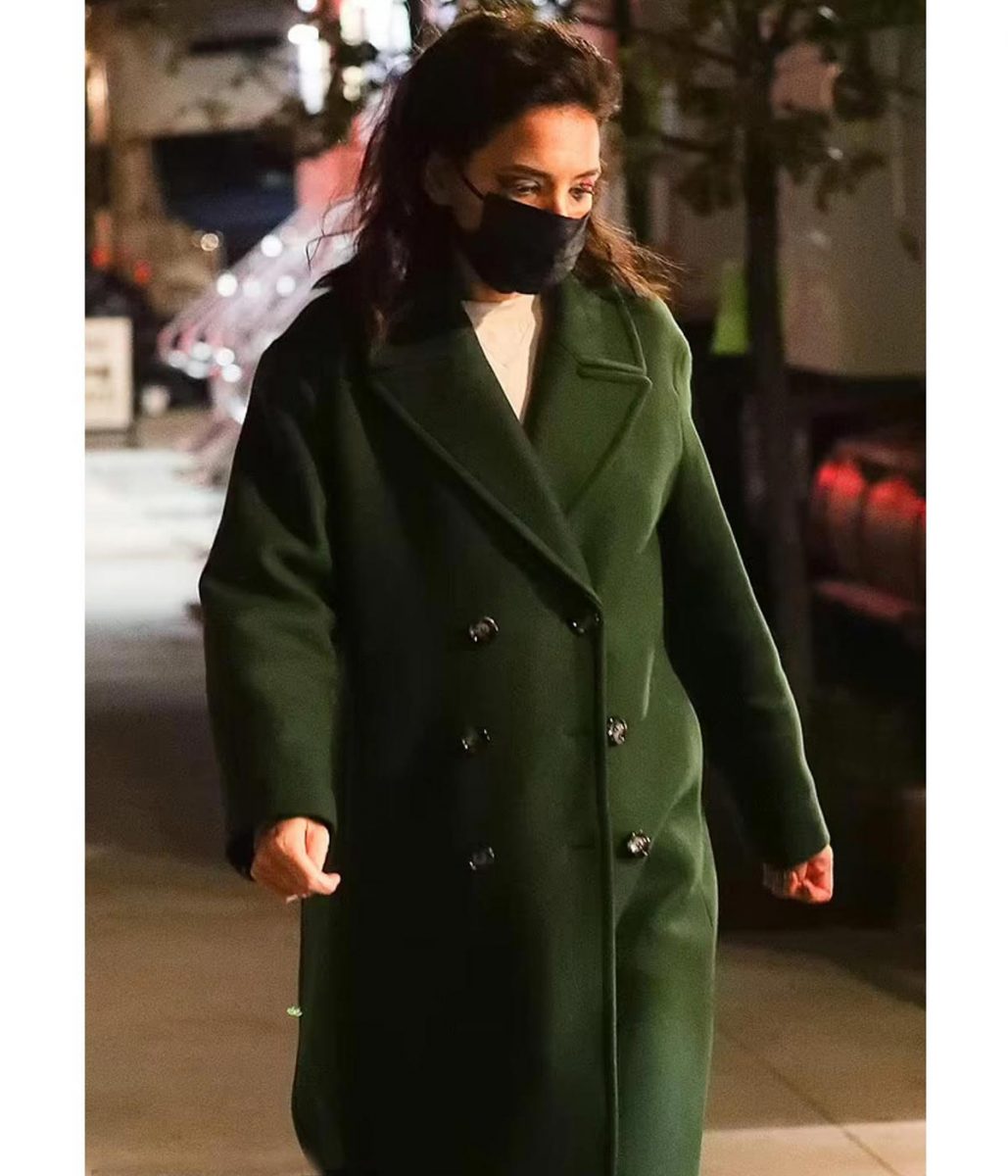 Rare Objects Katie Holmes Wool Coat - Image 3