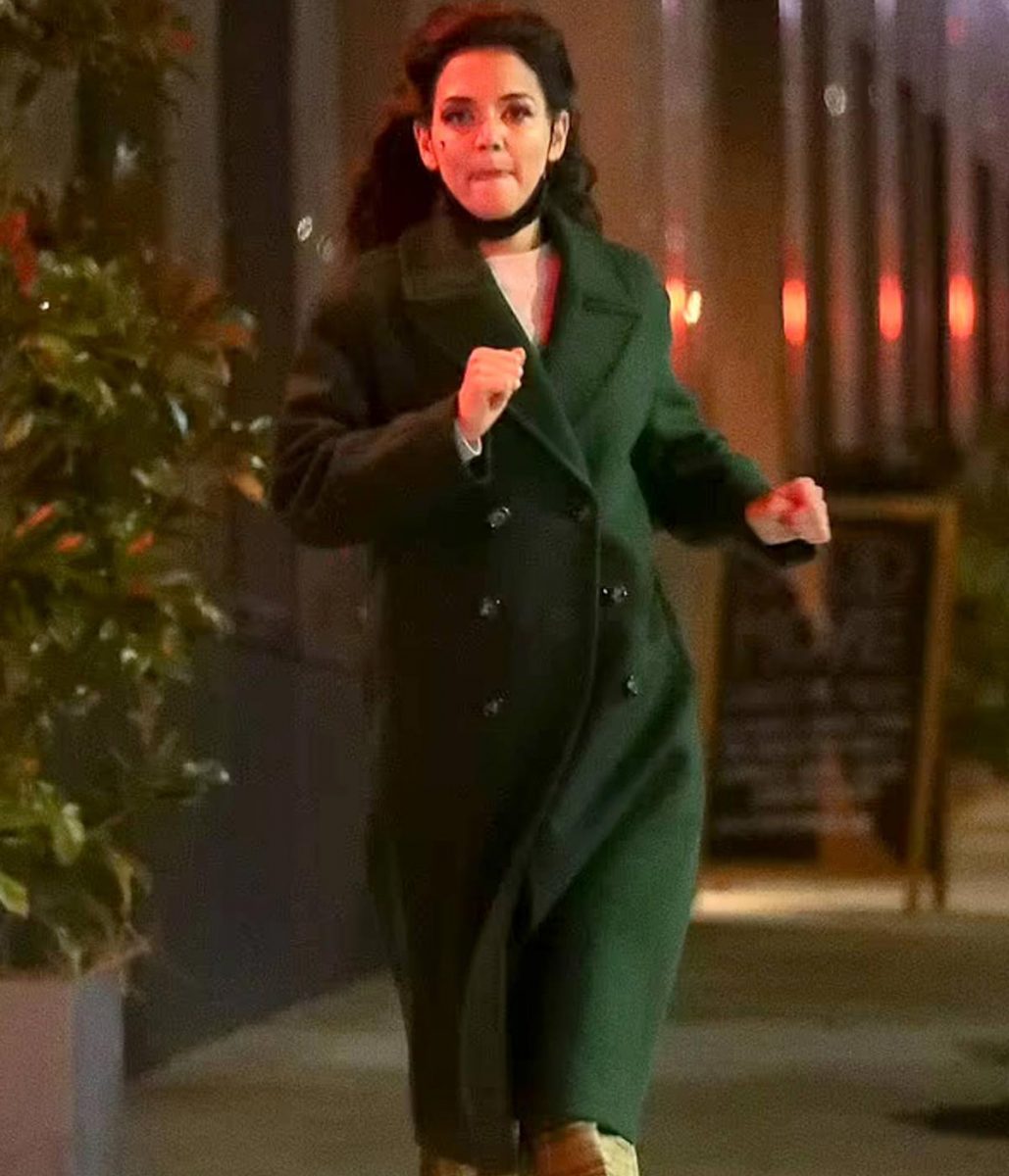 Rare Objects Katie Holmes Wool Coat - Image 5