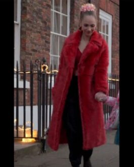 Juno Temple Ted Lasso Red Coat