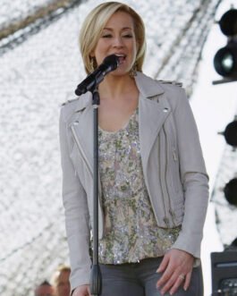 Kellie Pickler Nashville S02 Grey Leather Jacket