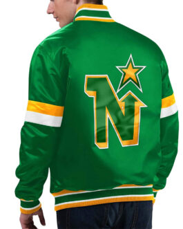 Kelly Green Minnesota North Stars Diveplay Jacket