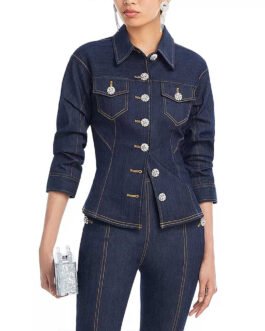 E! News Keltie Knight Denim Jacket