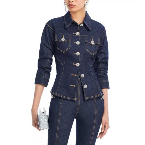 E! News Keltie Knight Denim Jacket