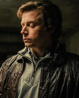 Jack Lowden The Gold Leather Jacket