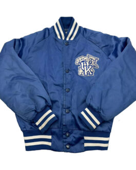 90’s Kentucky Wildcats Blue Bomber Jacket