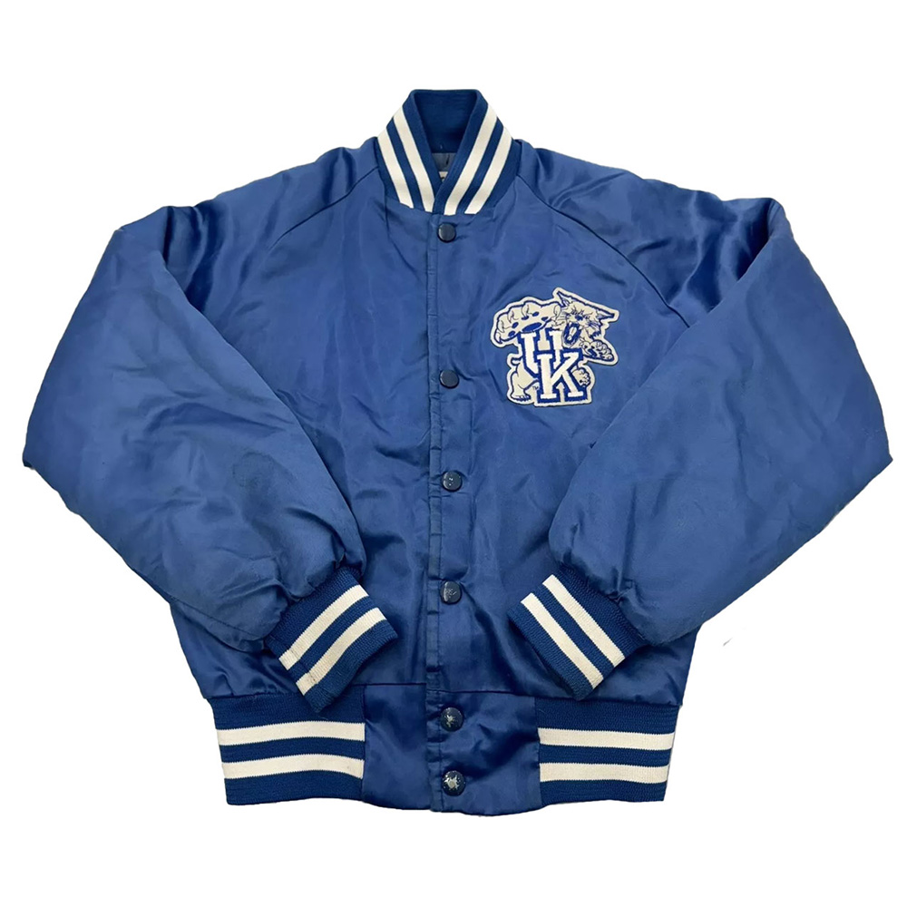 90’s Kentucky Wildcats Blue Bomber Jacket
