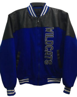Kentucky Wildcats NCAA Varsity Blue and Black Jacket