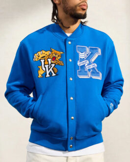 Kentucky Wildcats Blue Varsity Fleece Jacket