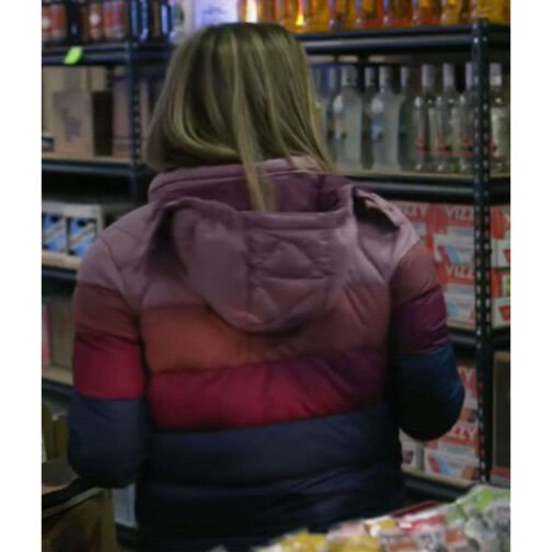 Annie Murphy Kevin Can F**k Himself Puffer Color Block Jacket - Image 18