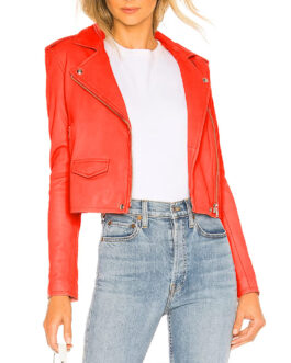 Kevin from Work Paige Spara Leather Jacket