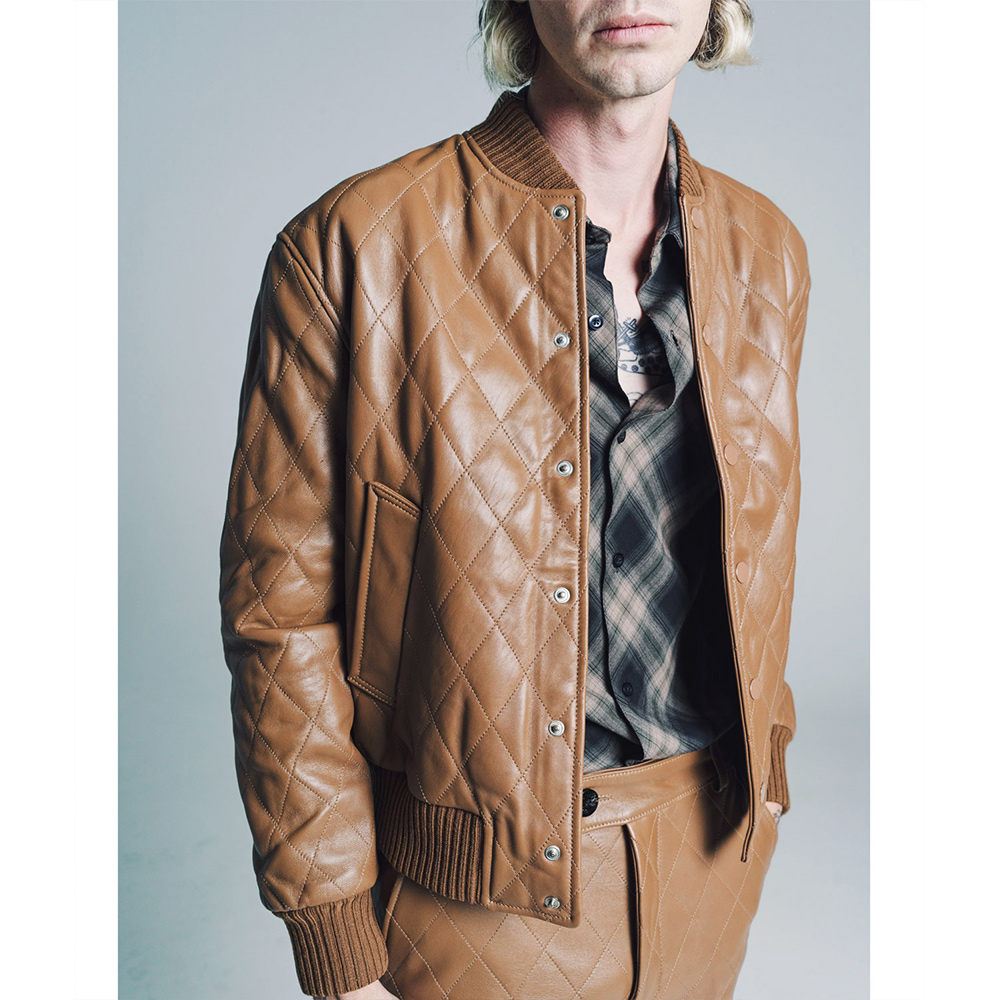 Kevin Jonas Claim To Fame Quilted Leather Jacket - Image 4