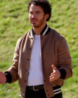 Kevin Jonas Claim to Fame Varsity Jacket