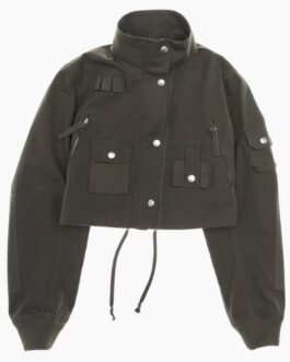 Killing Eve Season 04 Jodie Comer Grey Cropped Jacket