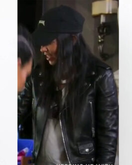 Kourtney Kardashian KUWTK Season 12 Leather Jacket