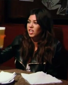 Kourtney Kardashian KUWTK S09 Leather Jacket
