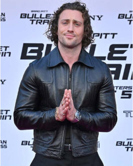 Kraven the Hunter Aaron Taylor Johnson Leather Jacket