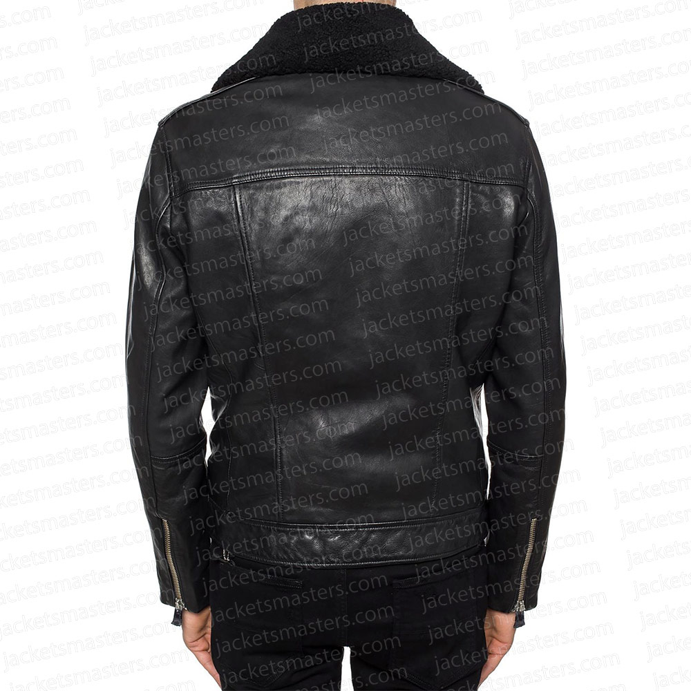 Kris Kelkar Swiping America Leather Jacket - Image 3