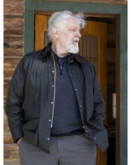 Clancy Brown Dexter New Blood Black Cotton Jacket