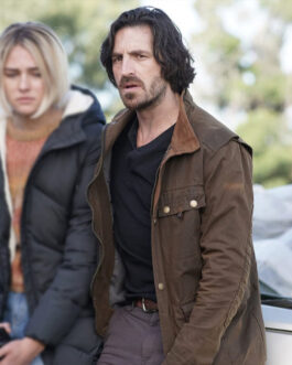 Eoin Macken La Brea Season 2 Brown Cotton Jacket
