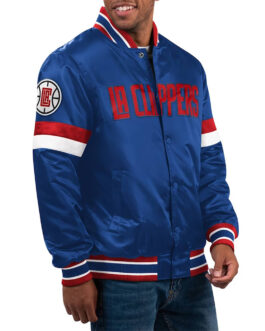 Home Game LA Clippers Royal Jacket