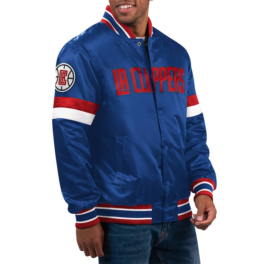 Home Game LA Clippers Royal Jacket