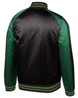 LA Galaxy Since 96 Black Satin Jacket