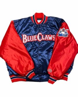 Lakewood Blue Claws Satin Jacket