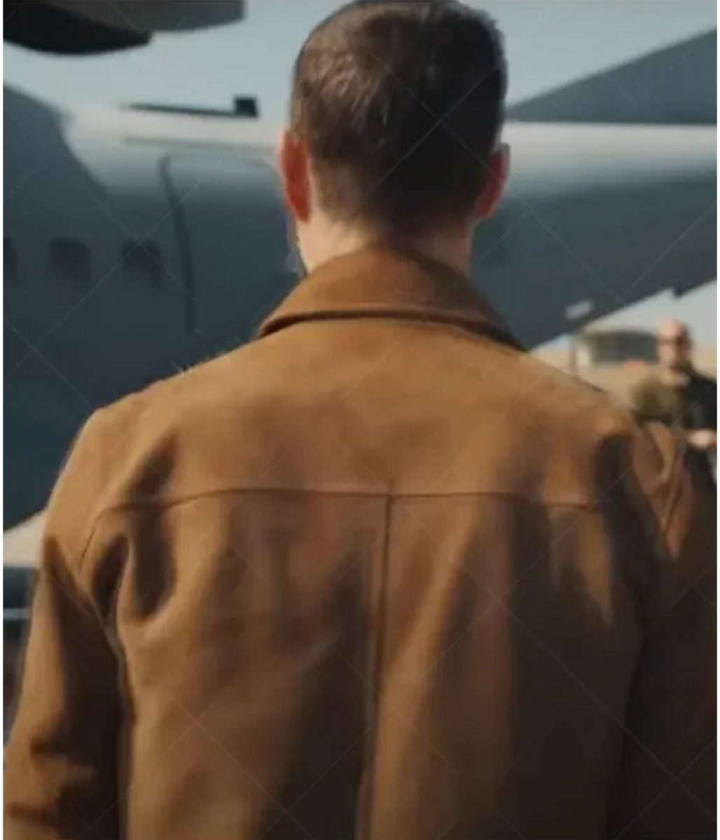 Last Light Matthew Fox Suede Leather Jacket - Image 5