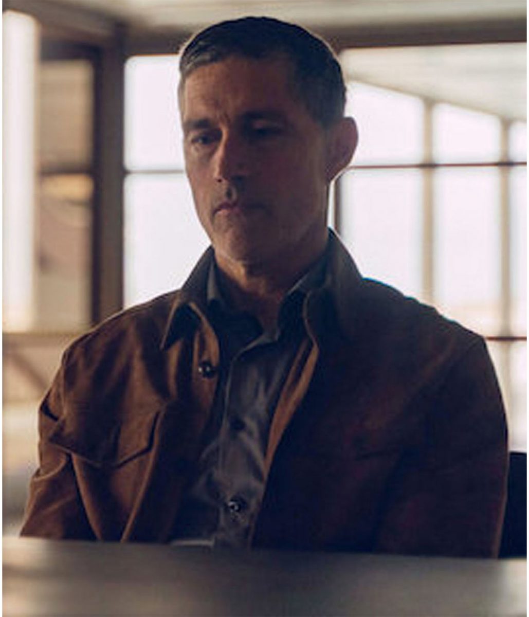 Last Light Matthew Fox Suede Leather Jacket - Image 4