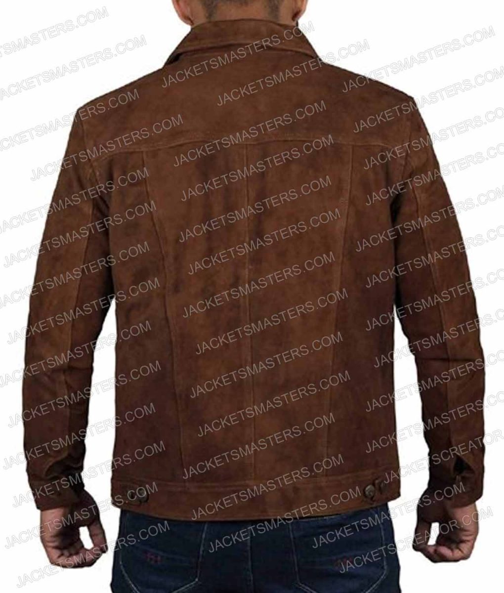 Last Light Matthew Fox Suede Leather Jacket - Image 3