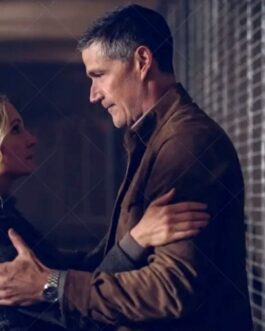 Last Light Matthew Fox Suede Leather Jacket