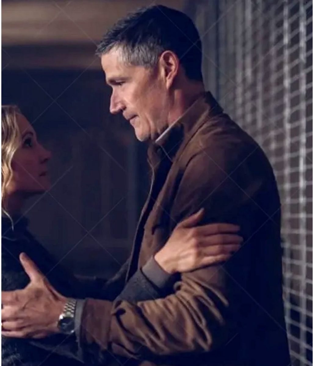Last Light Matthew Fox Suede Leather Jacket - Image 2