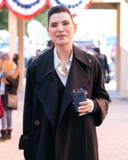 Julianna Margulies The Morning Show Season 02 Black Coat