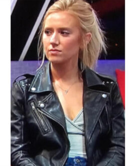 Lauren Bushnell The Bachelor Studded Leather Jacket