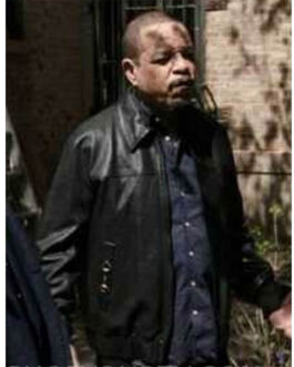 Law & Order Special Victims Unit Ice-T Leather Jacket