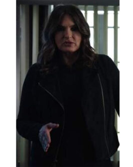 Law & Order SVU Mariska Hargitay Suede Jacket
