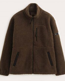 Park Solomon All of Us Are Dead Fur Brown Jacket