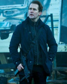 Gangs of London Mads Koudal Blue Cotton Jacket