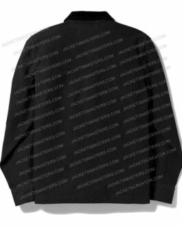 Echoes Michelle Monaghan Black Cotton Jacket