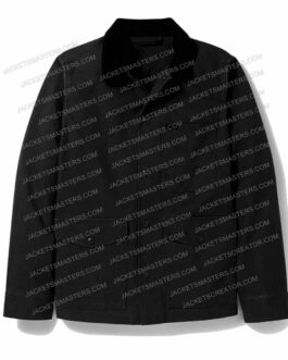 Echoes Michelle Monaghan Black Cotton Jacket