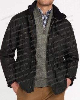 Demián Bichir Let the Right One In Black Cotton Jacket