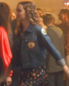 Maude Apatow Euphoria S02 Blue Denim Jacket