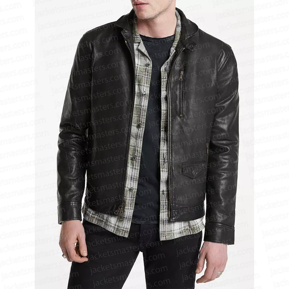 Joel Mchale Live with Kelly and Mark Leather Jacket - Image 4