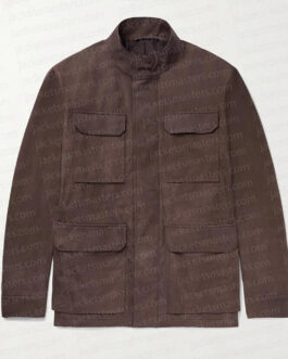 Power Book II Ghost Berto Colon Brown Cotton Jacket