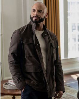 Berto Colon Power Book II Ghost Brown Cotton Jacket