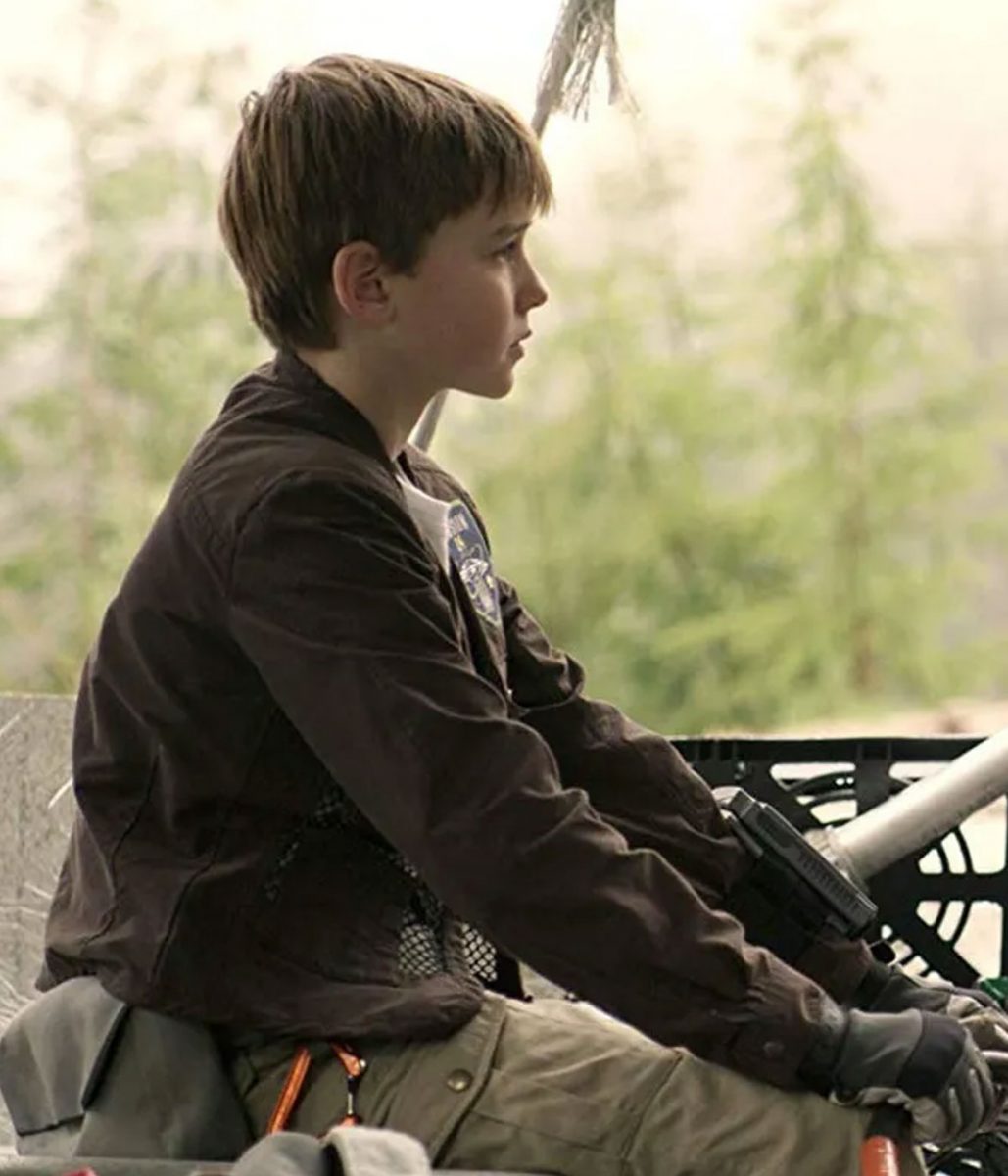 Maxwell Jenkins Lost in Space Brown Cotton Jacket - Image 4