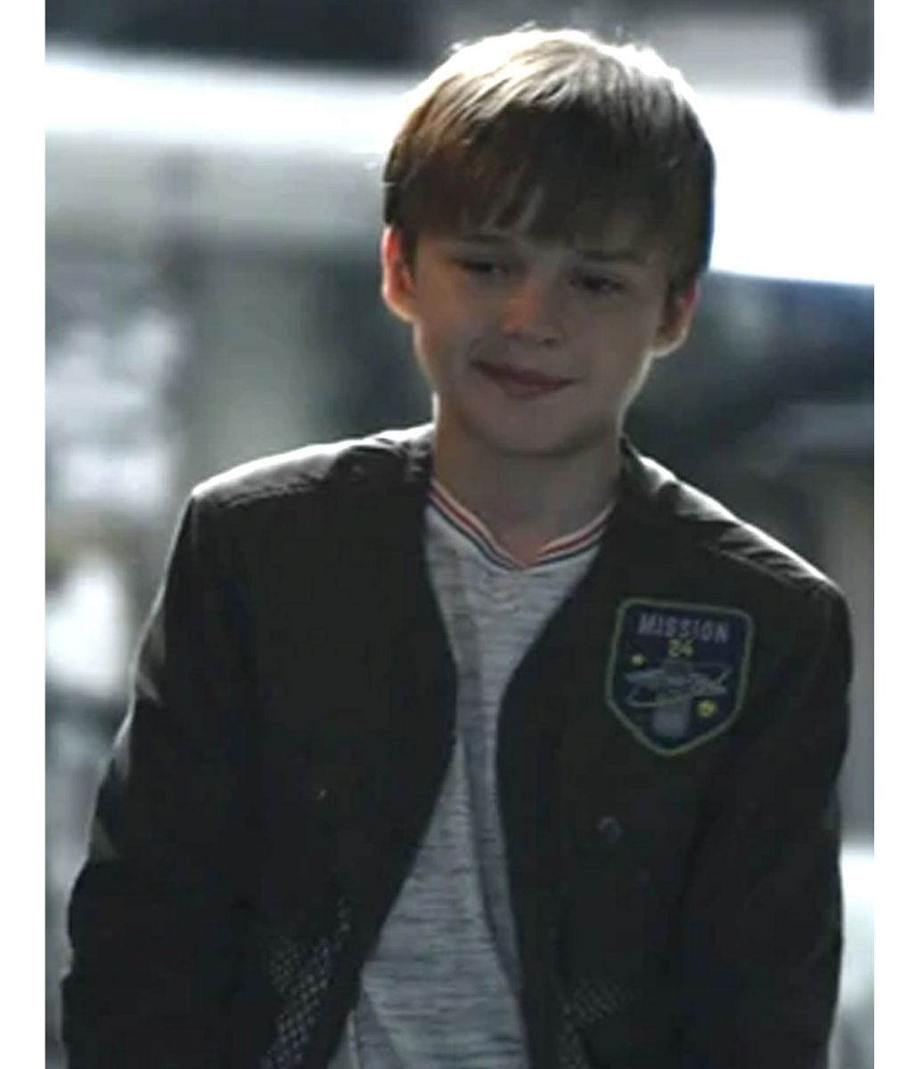 Maxwell Jenkins Lost in Space Brown Cotton Jacket - Image 7